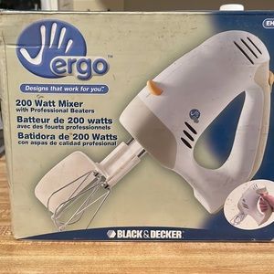 Black and Decker ergo 200 W mixer